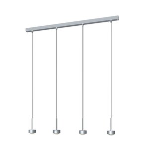 Puk Mini Choice Long One - LED / cromo mate / 1250