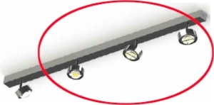 Top Light Leuchten von Top Light Leuchten Puk Choice Turn 850mm 8-62288031-H