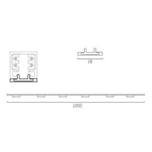 Systemleuchten von Molto Luce BLINDABDECKUNG 652-0050100001