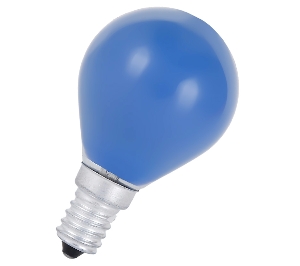 Leuchtmittel von UNI-Elektro Glühlampe 230V 25W E14 blau, Tropfen 419951458