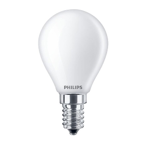 Philips Corepro LEDluster E14 Kugel Matt 4.3W 470lm - 827 Extra Warmweiß | Ersatz für 40W von UNI-Elektro