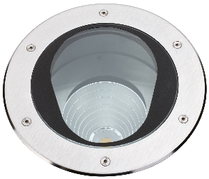 Albert Leuchten von Albert Leuchten Erdeinbaustrahler Typ Nr. 2422 - schwenkbar - Edelstahlblende, mit 1 x LED 16 W, 2240 lm 692422