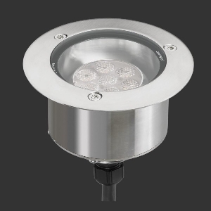 dot-spot Bodeneinbaustrahler von dot-spot brilliance 10 W LED Einbaustrahler, verschraubbar für erhöhten Diebstahlschutz 30615.827.10.33