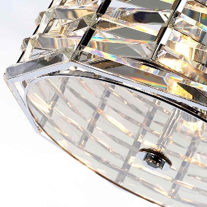 Elstead Shoal 4 Light Pendelleuchte - Nickel poliert SHOAL-4P