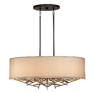 Elstead Taiko 5 Light Island Pendelleuchte - Alte Bronze TAIKO5-ISLE