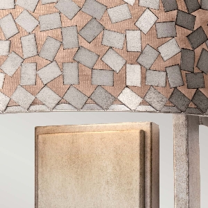 Elstead Confetti 2 Light Wandleuchte - Altsilber QZ-CONFETTI2