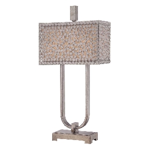 Elstead Confetti 2 Light Schreibtischlampe - Altsilber QZ-CONFETTI-TL