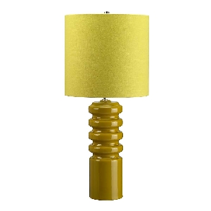 Elstead Contour 1 Light Tischleuchte - Lime mit Lime-Schirm CONTOUR-TL-LIME