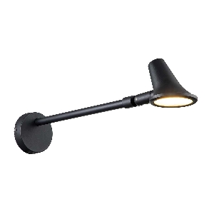Wandleuchten & Wandlampen von Elstead Selma LED-Schilderleuchte - Schwarz SELMA