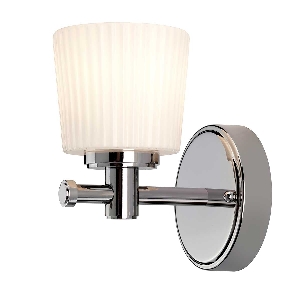 Elstead Binstead 1 leichte Wandleuchte - Poliertes Chrom BATH-BN1