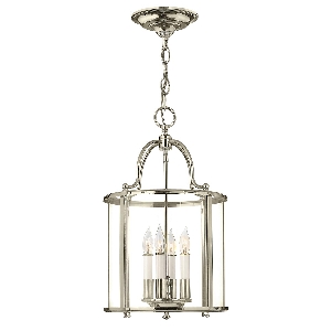 Elstead Gentry 4 Light Medium Pendelleuchte - Nickel poliert HK-GENTRY-P-M-PN