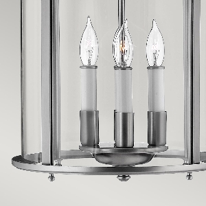 Elstead Gentry 4 Light Medium Pendelleuchte - Zinn HK-GENTRY-P-M-PW