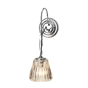 Elstead Demelza 1 leichte Wandleuchte - Poliertes Chrom BATH-DEMELZA-PC