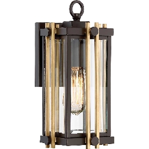 Goldenrod 1 Licht kleine Wandlaterne - Western Bronze von Elstead