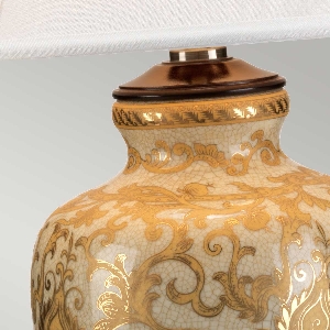 Elstead Gold Thistle 1 Light Tischleuchte - Gold GOLD-THISTLE-TL