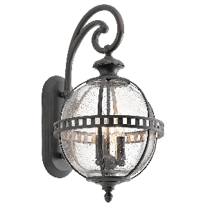 Halleron 3 Licht Wandlaterne - Londonderry von Elstead Halleron 3 Licht Wandlaterne - Londonderry von Elstead