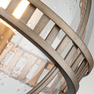 Wandleuchten & Wandlampen für außen von Elstead Halleron 3 Licht Wandlaterne - Brünierte Bronze KL-HALLERON-2M-BU
