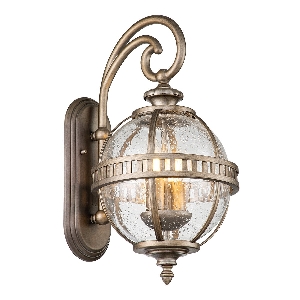Elstead Halleron 2 Licht Wandlaterne - Brünierte Bronze KL-HALLERON-2S-BU