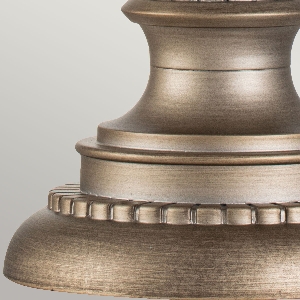 Elstead Halleron 3 Licht Sockellaterne - Brünierte Bronze KL-HALLERON-3M-BU