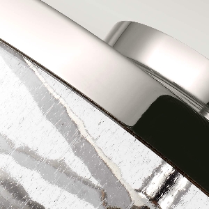 Elstead Harrow 2 Light Semi-Flush - Nickel poliert FE-HARROW-SF