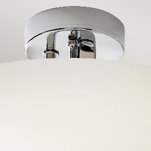 Elstead von Elstead Hendrik 3 Light Semi-Flush - Poliertes Chrom KL-HENDRIK-SF