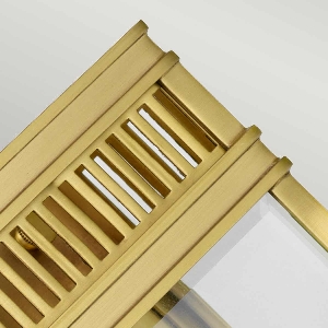 Elstead Holborn 1 Licht Kleine Halblaterne - Gebürstetes Messing HL7-S-BB