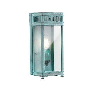 Elstead Holborn 1 Licht Kleine Halblaterne - Verdigris HL7-S-VDG