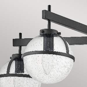 Elstead Hängeleuchte, Pendelleuchten & Hängelampen von Elstead Hollis 5 Light Semi-Flush - Schwarz HK-HOLLIS-5-C-BK
