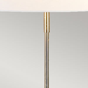 Elstead Tischleuchten, Tischlampen & Schreibtischleuchten von Elstead Vicenza Tischleuchte - Dunkelgrau Nickel poliert VICENZA-TL-WPN