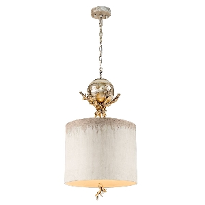 Elstead Trellis Pendelleuchte - Kitt Patina & Blattsilber FB-TRELLIS-P
