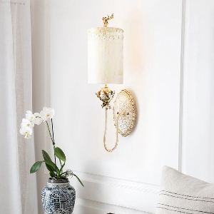 Elstead Trellis Wandleuchte - Kitt Patina & Blattsilber FB-TRELLIS1