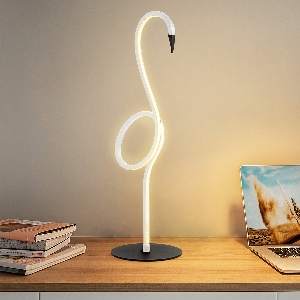 Elstead Flamingo LED-Tischlampe - Weiß FLAMINGO-TL-WHT