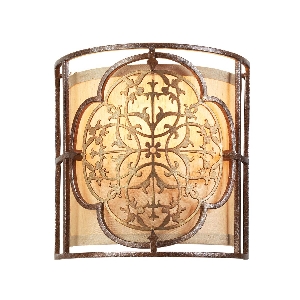 Marcella 1 Wandleuchte - Britische Bronze/Oxydierte Bronze von Elstead