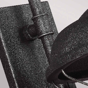 Elstead Lennex 1 Wandleuchte - Schiefergrau Metall FE-LENNEX1