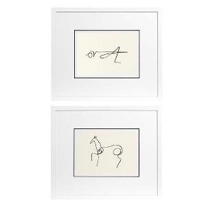 Eichholtz Bilder von Eichholtz Drucke Pablo Picasso Satz von 2 106549