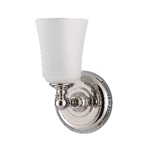 Elstead Huguenot Lake 1 leichte Wandleuchte - Poliertes Chrom FE-HUGOLAKE1BATH