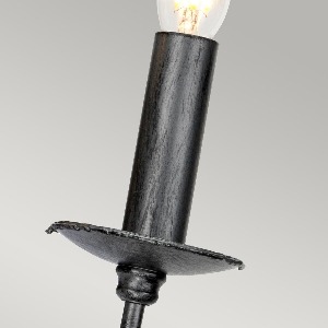 Elstead Simone 2 Light Wandleuchte - Gun Metal und Gold FB-SIMONE2