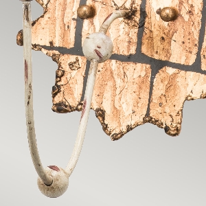 Elstead Venetian 1 Wandleuchte - Beige Patina & Gold FB-VENETIAN-W1