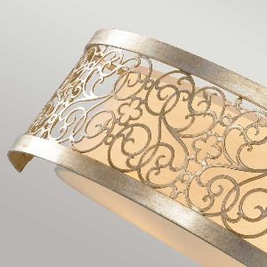 Elstead Arabesque 2 Wandleuchte - Blattsilber Patina FE-ARABESQUE2