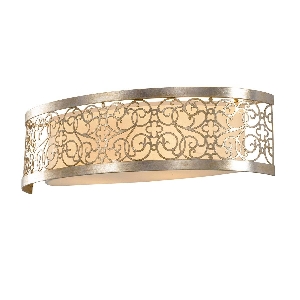 Elstead Arabesque 2 Wandleuchte - Blattsilber Patina FE-ARABESQUE2