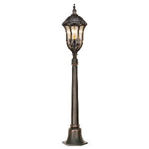 Baton Rouge 3 Lichtpoller - Walnuss von Elstead