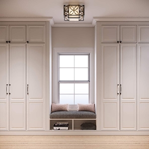 Elstead Remy 2 Flush - Heritage Bronze/Parissiene Gold FE-REMY-F