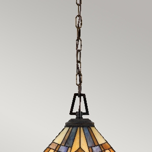 Elstead Hängeleuchte, Pendelleuchten & Hängelampen von Elstead Inglenook 3 Leuchtende Pendelleuchte - A- Valiant Bronze QZ-INGLENOOK-P-A