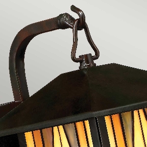 Wandleuchten & Wandlampen für außen von Elstead Inglenook 1 Licht Außenwandlaterne klein - Valiant Bronze QZ-INGLENOOK2-S