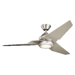 Jade - 152cm / 60in Ventilator - Gebürstetes Nickel von Elstead