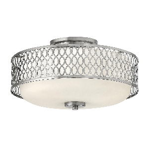  von Elstead Jules 3 Light Flush - Gebürstetes Nickel HK-JULES-F-BN