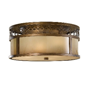 Elstead Justine 3 Licht bündig - Astral Bronze FE-JUSTINE-F