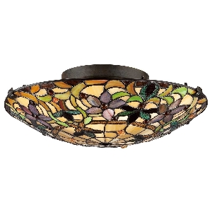 Elstead Kami 2 Licht bündig - Vintage Bronze QZ-KAMI-F