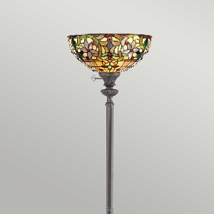 Elstead Kami 1 Licht Taschenlampe - Vintage Bronze QZ-KAMI-UL