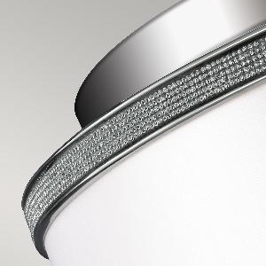  von Elstead Pave 2 Deckenleuchte - Nickel poliert FE-PAVE-F-S